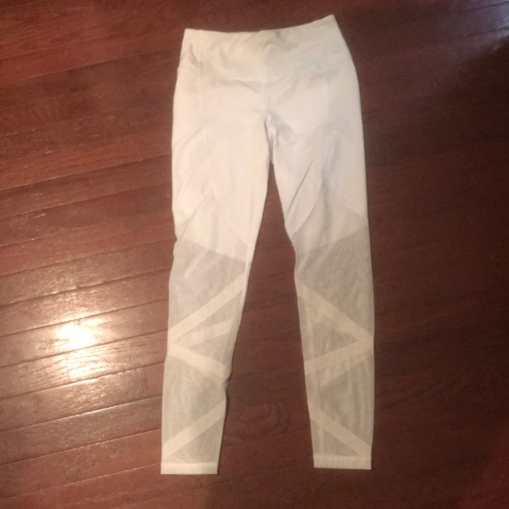 White Victoria Secret knockout pants size small